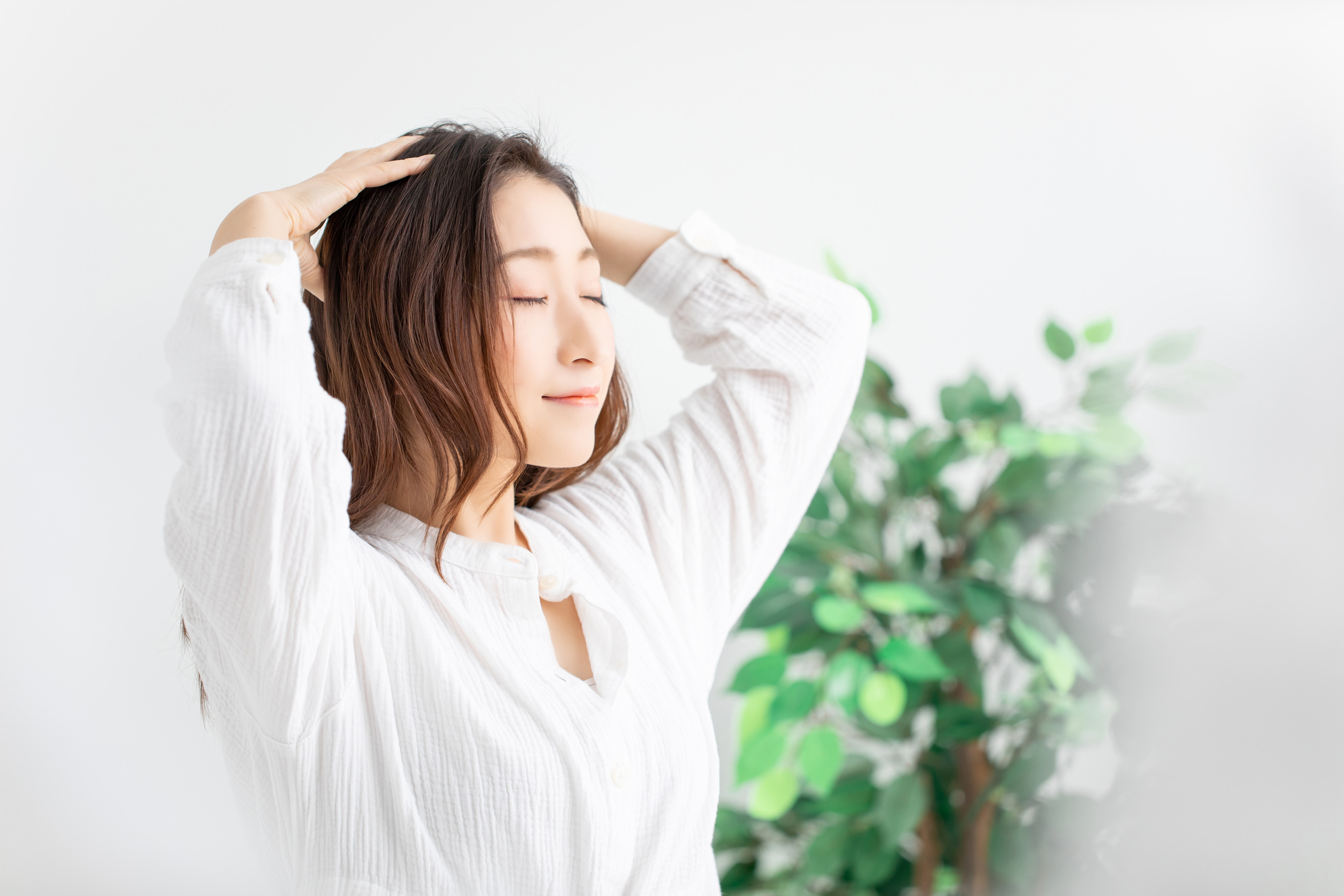 髪、肌にやさしい薬剤によるヘアデザイン創り